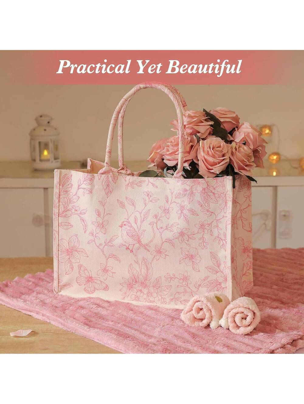 Birthday Gifts for Women, 10PCS Relaxing Self-Care Gift Basket with Blanket - Picture 6 of 6